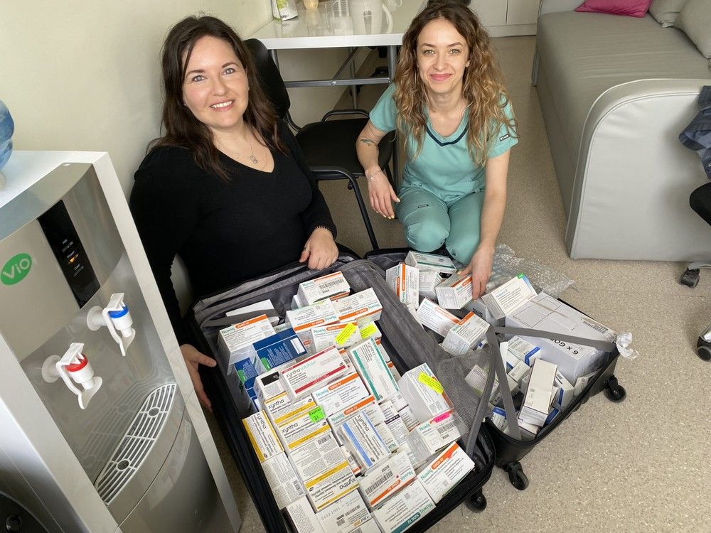 Mercy mission: Alberta nurse making 10th Ukraine trip with donated medical supplies