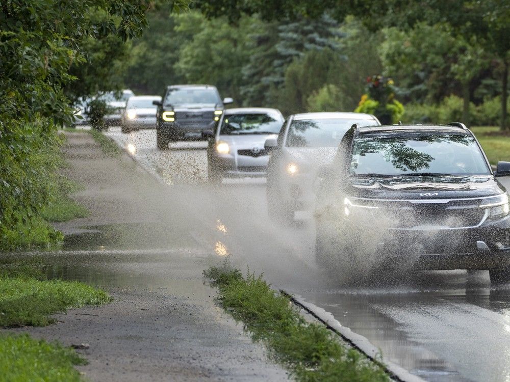 Edmonton weather: Showers in the day, rainfall overnight