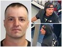 Collin Boucher-Gionet, 34, was wanted second-degree murder after Aylissa Rovere, 32.