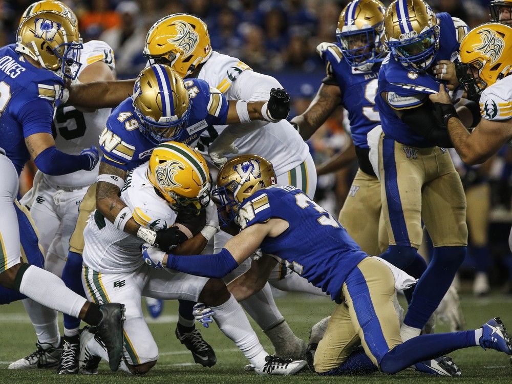 Elks Get Blitzed By Blue Bombers 55-27; Playoff Hopes Fading | Edmonton ...