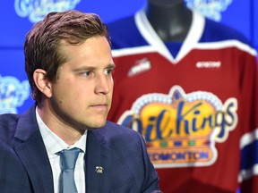 Kirt Hill, General Manager of Edmonton Oil Kings.