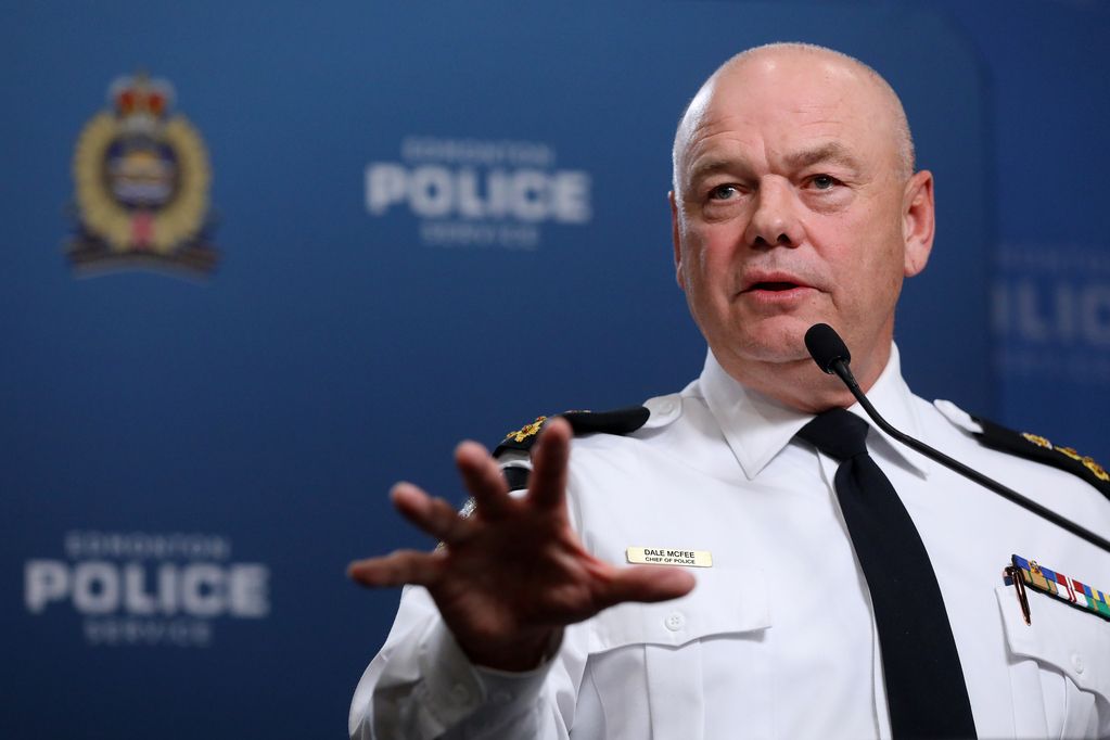 Outgoing Edmonton police Chief McFee to lead Alberta public service ...