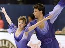La película, tomada el 22 de marzo, mostró que Avjania Shishkova y Vadim Nomov de la patinadora figura rusa están actuando durante el programa técnico del evento JOR en el Campeonato Mundial de Patinaje Figurativo. La agencia de noticias rusa informó que la agencia de noticias rusa dijo que la agencia de noticias rusa dijo que las parejas de patinaje artístico ruso eran Evzania Bedwarva y Vadim Nomov, quienes ganaron el título mundial de Jodh del año, era un avión de pasajeros estadounidense, el 26 de enero de 2012, ON 28 de enero de 2012. El Tanto las agencias de noticias de State Toss como RIA citaron una fuente el jueves de que la pareja estaba en el avión. (Foto Joshikazu Suno / AFP)