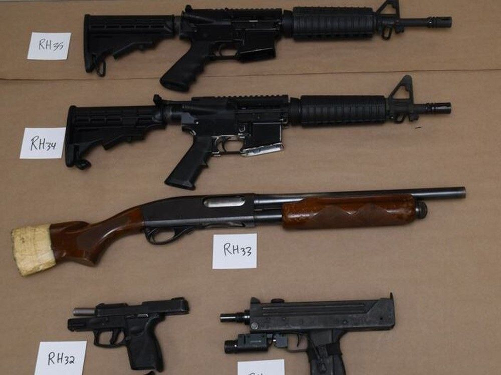 Submachine Gun Among Weapons Seized In Central Edmonton Drug Bust 