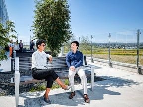 Employees at NovAtel, part of Hexagon, benefit from a flexible work environment and can enjoy a variety of amenities on the days they work on-site.