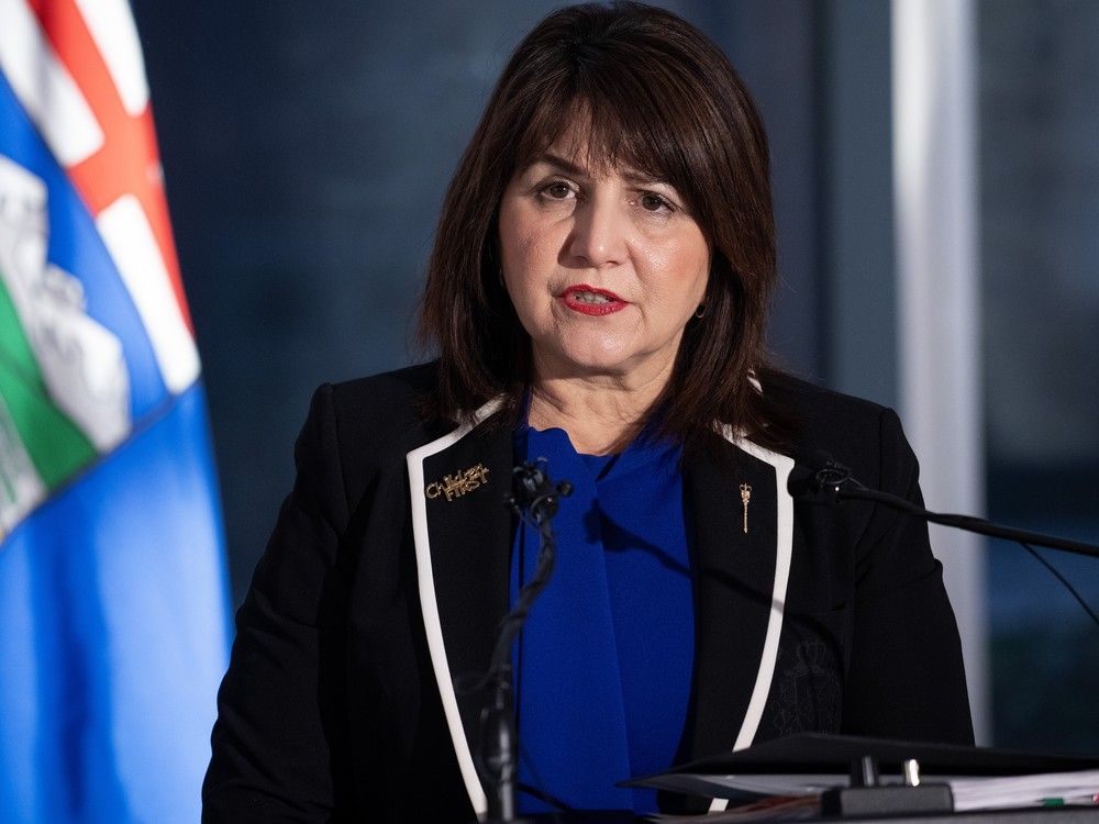 Alberta Health Minister Adriana LaGrange announced details about the establishment of Acute Care Alberta on Wednesday, Jan. 8, 2025.
