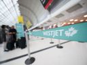 WestJet is gearing up for a major growth spurt this year, even as rival airlines limit their expansion plans. The WestJet check-in area at Pearson International Airport is photographed in Toronto, Saturday, June 29, 2024.