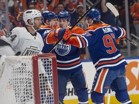 Edmonton Oilers Los Angeles Kings Hyman Nugent-Hopkins Connor McDavid
