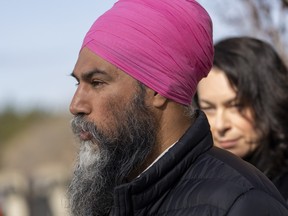 Jagmeet Singh Edmonton election campaign