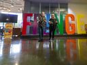 Fringe Theatre's Artistic Director, Murray Utas and Executive Director, Megan Dart, unveil the 44th annual Festival on Friday, June 13, 2025 in Edmonton.