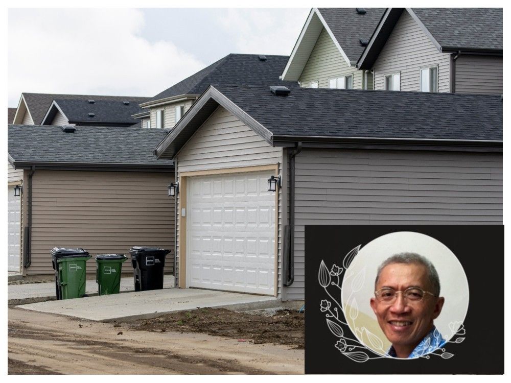 The wife of the man accused of randomly murdering an Edmonton senior says her husband suffers from mental health issues.