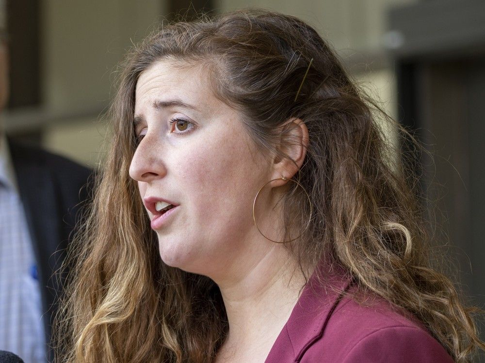  File photo of Edmonton lawyer Samantha Labahn in 2021.