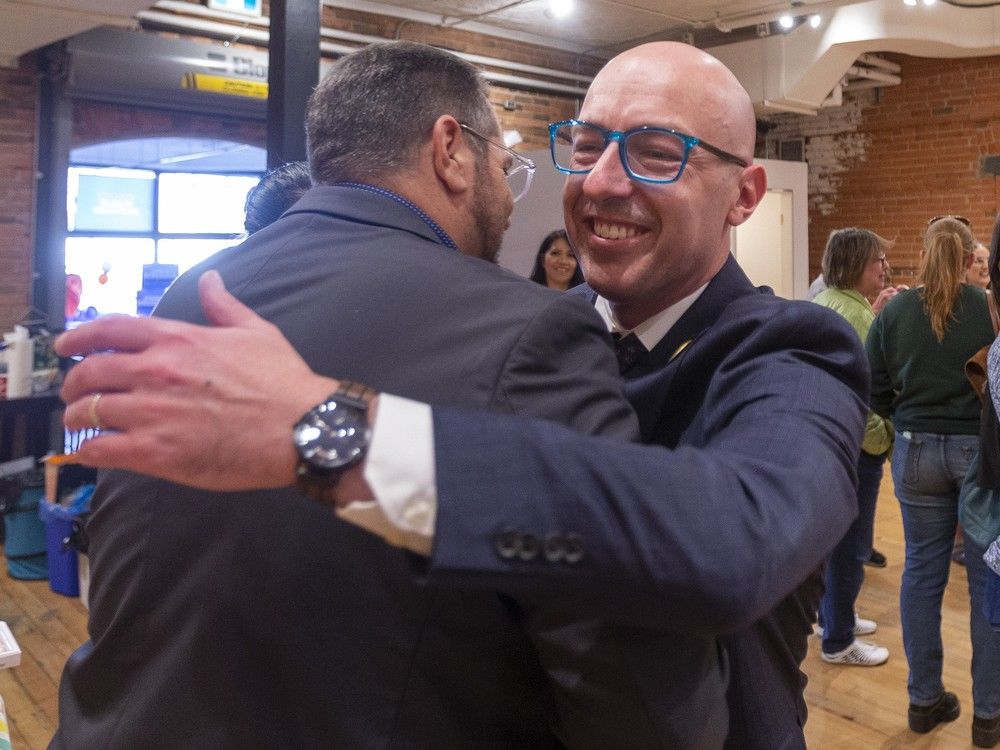 Edmonton mayor-elect Andrew Knack said his victory showed that the city "can and should be a beacon of kindness, hard work and progress."