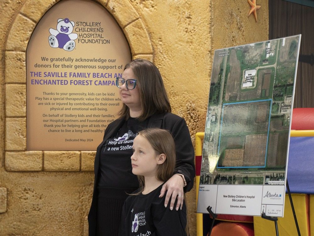 Site selected for new standalone Stollery Children's Hospital in south Edmonton