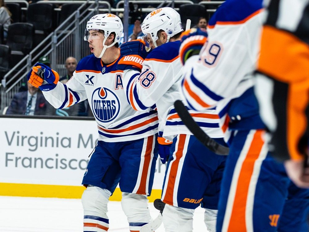 Edmonton Oilers get back on track after 8-3 loss by beating Kraken 4-0