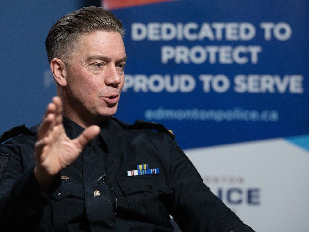Edmonton's new police chief says the service has revised its gifts policy since his predecessor's attendance at Oilers games in a businessman's private box.