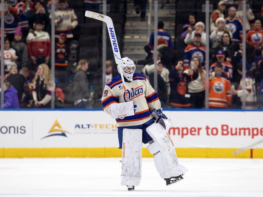 The Edmonton Oilers net belongs to Connor Ingram until further notice.