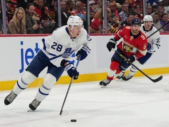 Veteran Troy Stecher has been a solid performer for Toronto after he was claimed off waivers from Edmonton on Nov. 15.