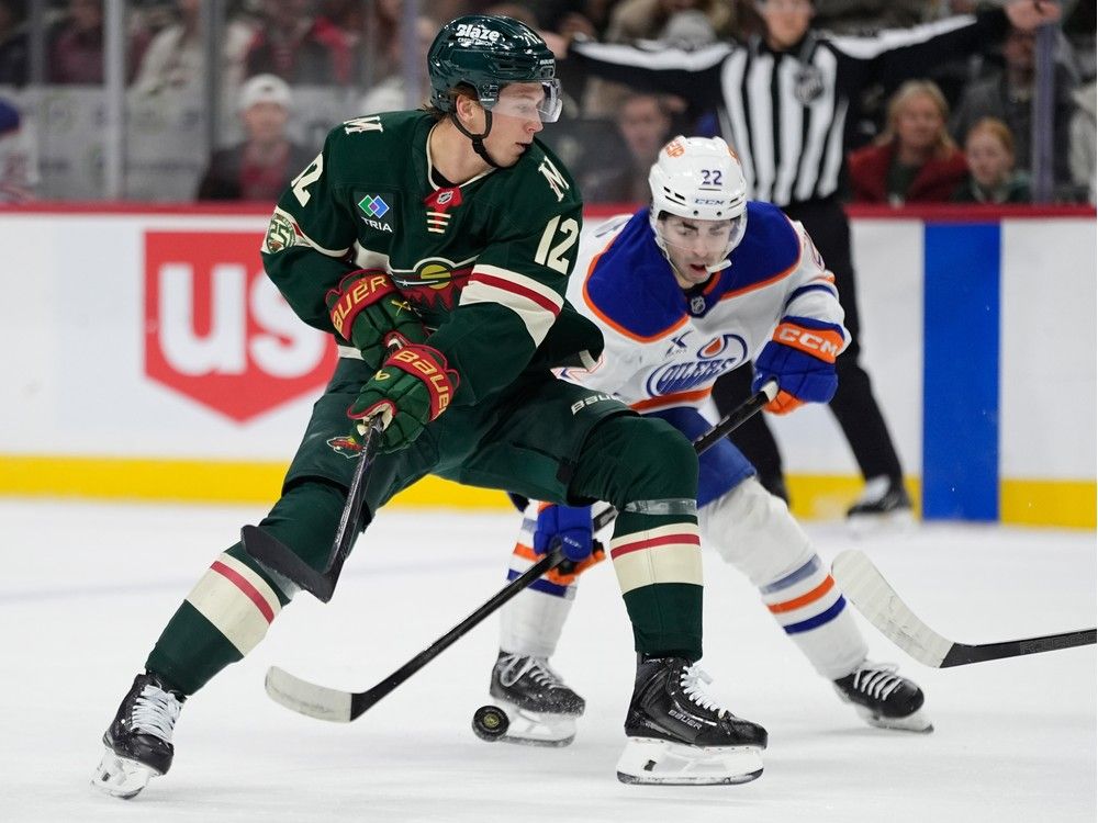 Edmonton Oilers battle, but aren't quite on Minnesota Wild's level yet