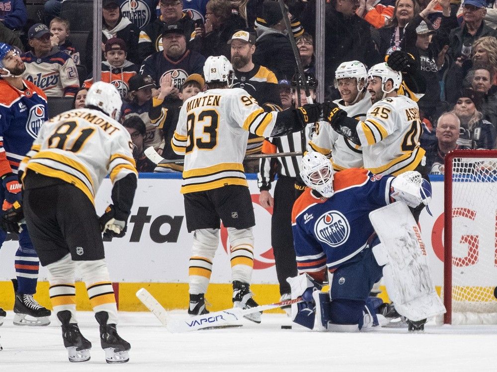 Edmonton Oilers close out 2025 with a bad 6-2 loss to the Boston Bruins on New Years Eve, as the Bruins snapped a six-game losing streak.