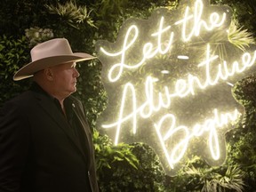 Jeffrey Rath, the lawyer for the Alberta Prosperity Project, poses for a photo in a hotel lobby, before an Alberta independence speaking event in west Edmonton, Tuesday Jan. 27, 2026.