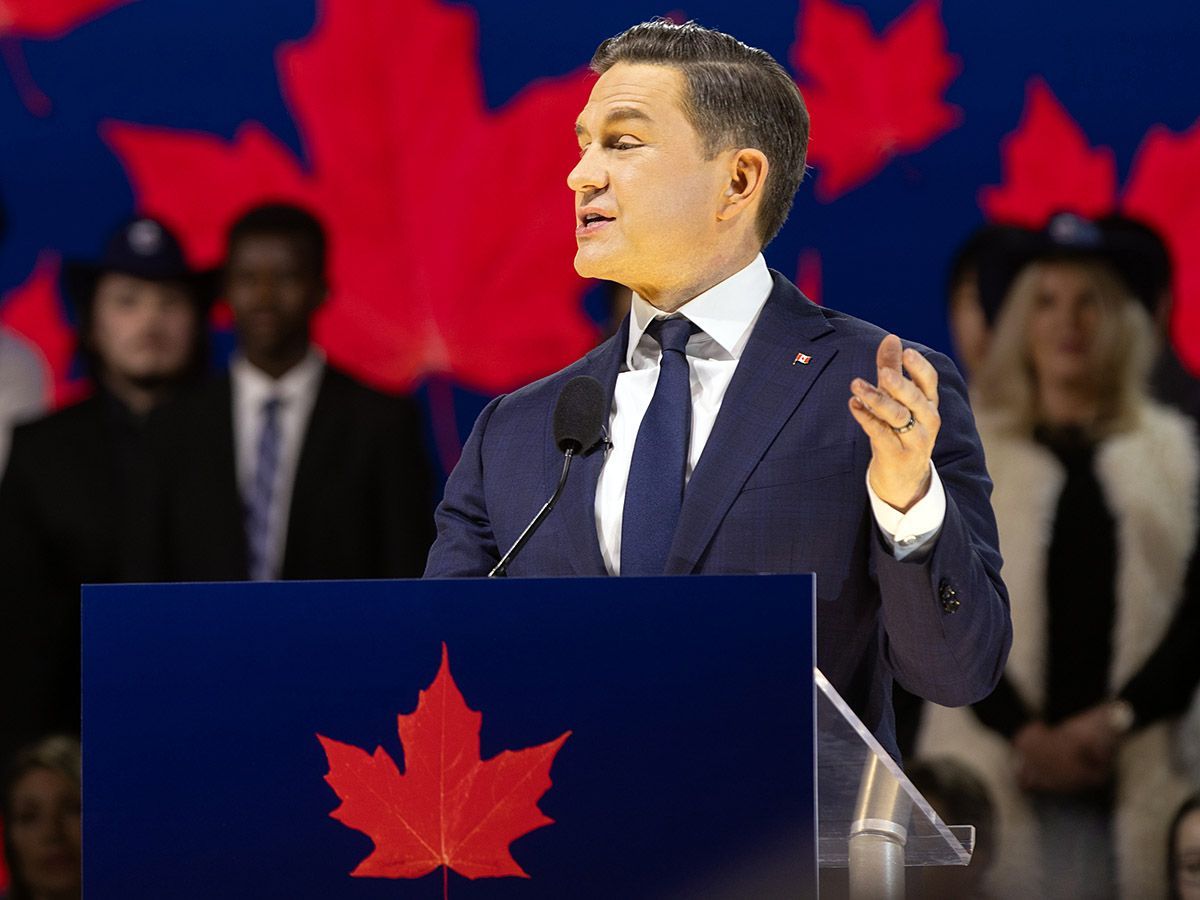 Federal Conservative Leader Pierre Poilievre told party convention delegates in Calgary Friday that Liberals have eroded national pride.