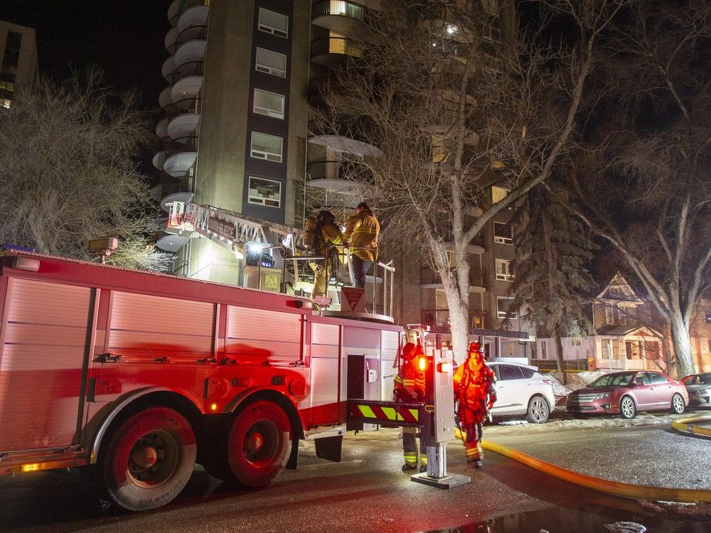 EFRS said 80 residents were forced to evacuate the building at the time of the fire, and 20 have been displaced due to the blaze.