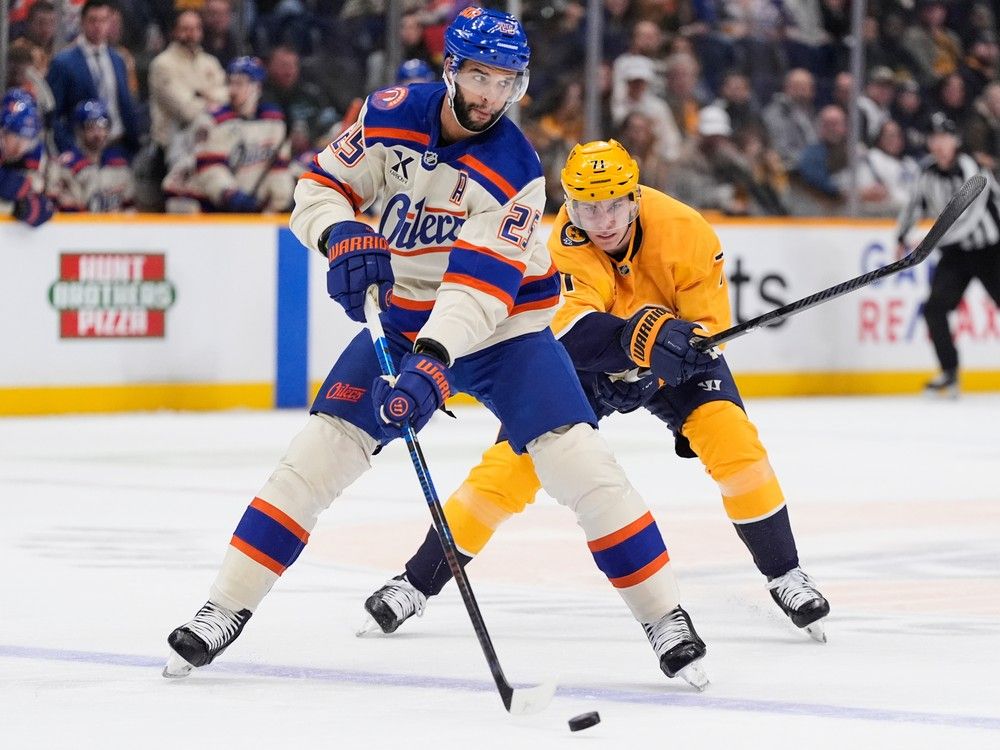 Player grades: Edmonton Oilers sputter and fail against lowly Nashville Predators