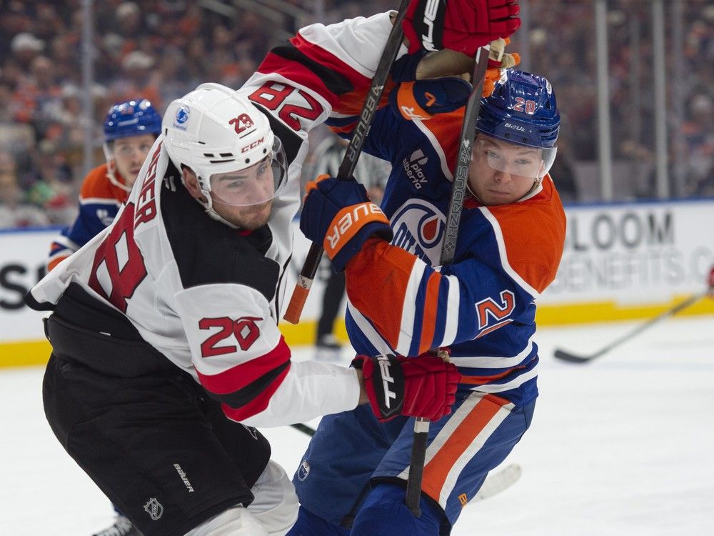 Edmonton Oilers host New Jersey Devils