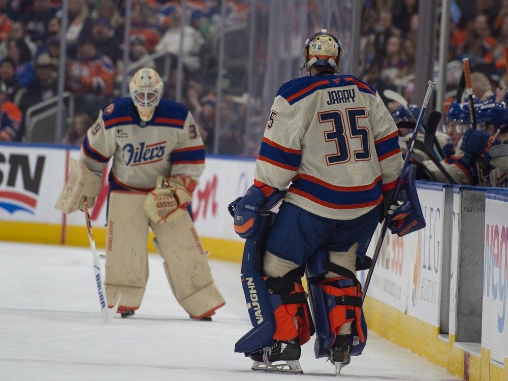 "Misalignment," NHL goalie expert says is Oilers goalie Tristan Jarry's big issue