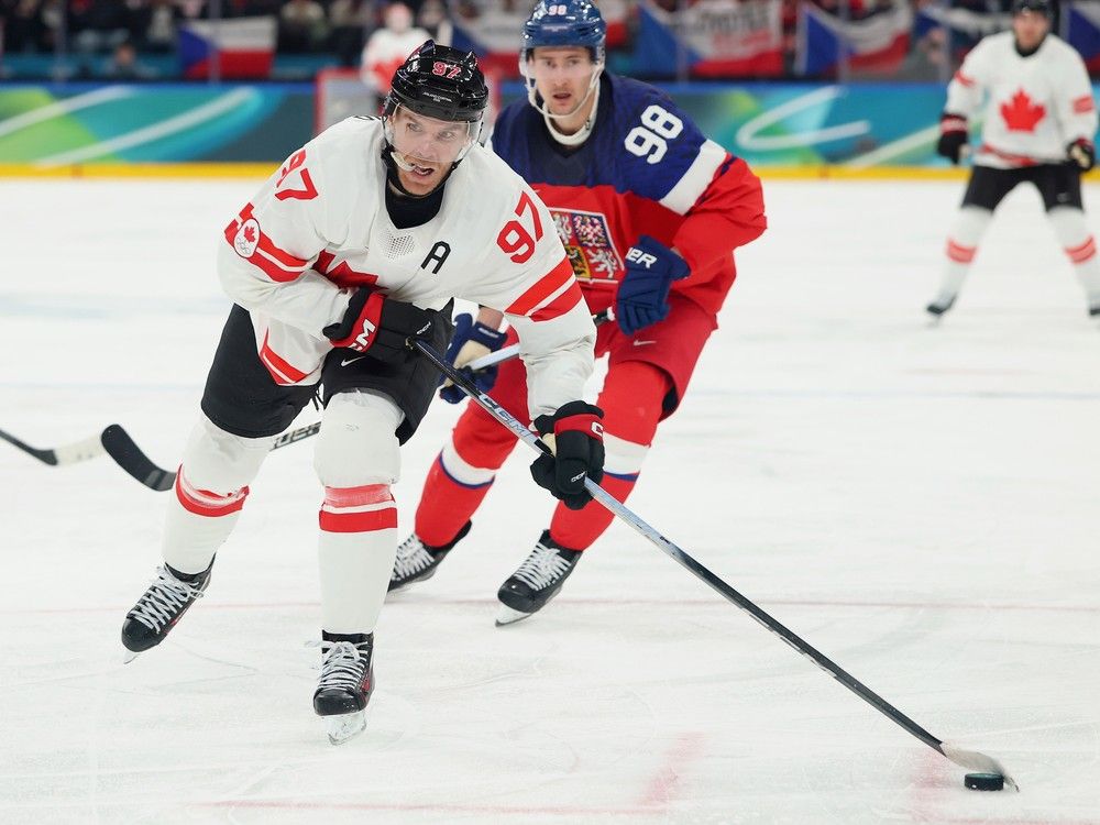 The two best players on the Oilers were two of the best players on Day 2 of men’s hockey at the Olympic Games.