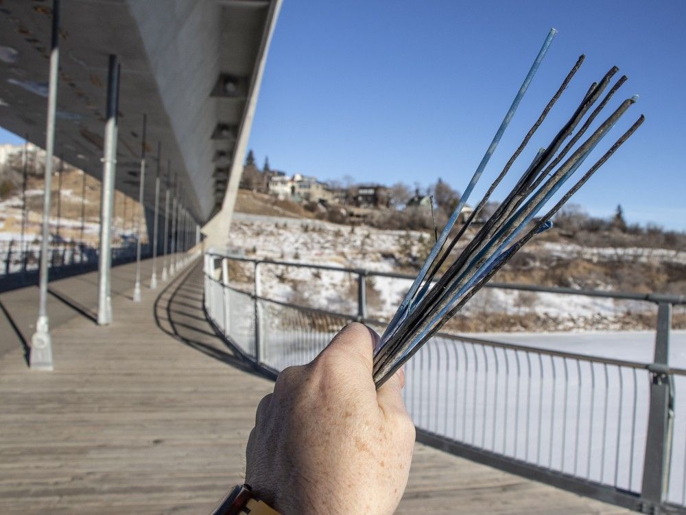 Snow-clearing brushes harm Edmonton river with microplastics
