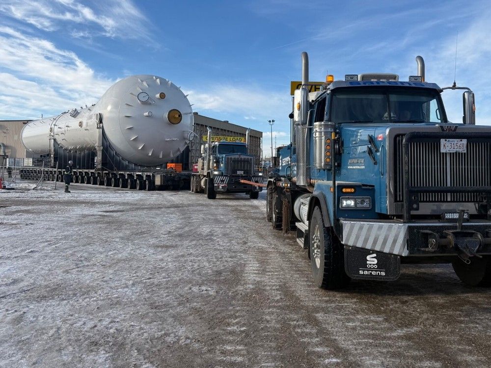 Wide load warning: Huge, heavy, haul to disrupt traffic east of Edmonton Sunday