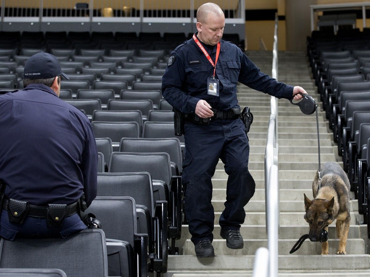 "You can't be a class one international airport without immediate canine explosive detection regulated by Transport Canada."