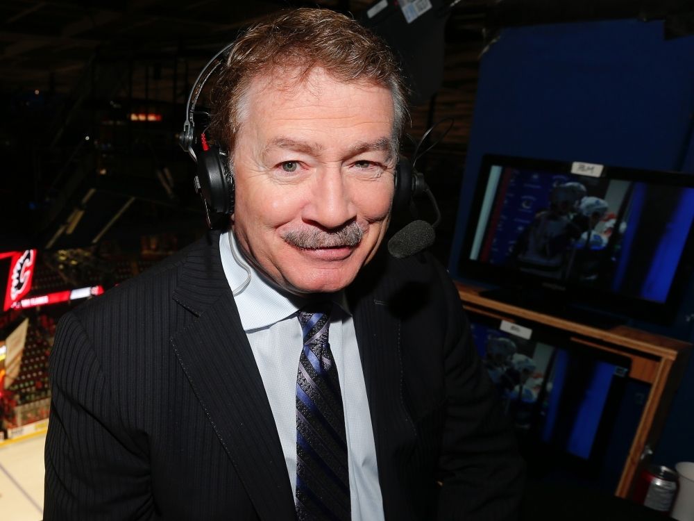 John Garrett, a former NHL goalie and colour commentator for Sportsnet, poses for a photo in 2016.