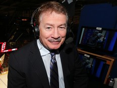 John Garrett, a former NHL goalie and colour commentator for Sportsnet, poses for a photo in 2016.