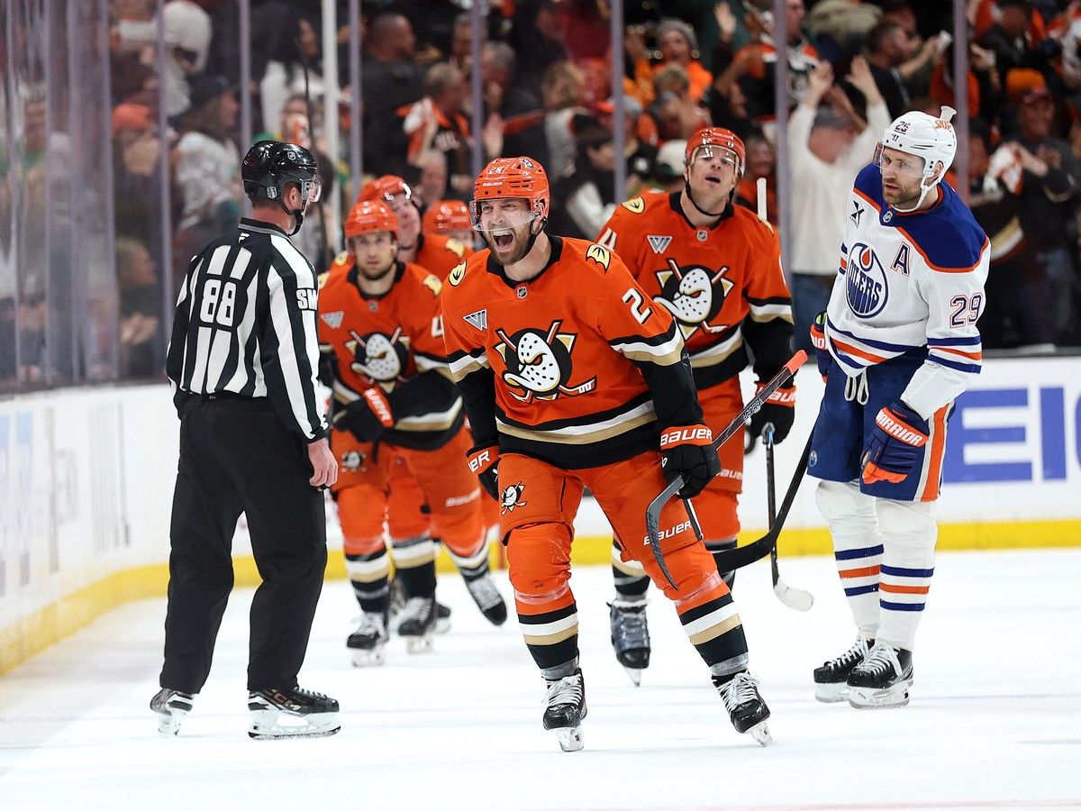 Jeffrey Viel Anaheim Ducks Edmonton Oilers