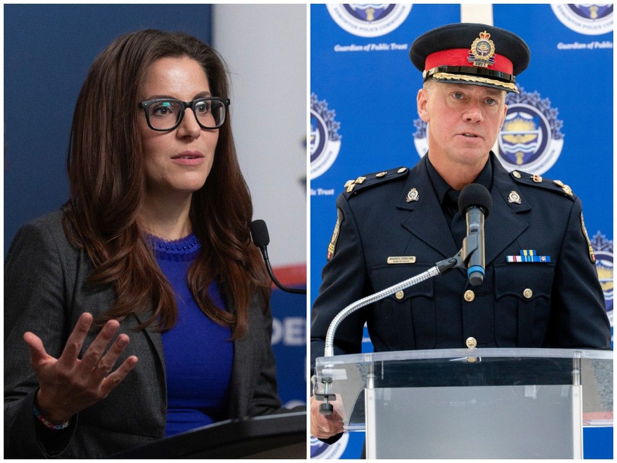 Alberta justice minister asked to investigate criminal complaint against Edmonton police chief, lawyer