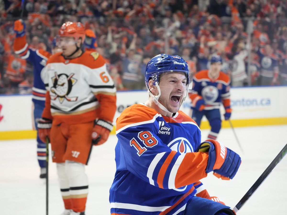 Edmonton Oilers post a rousing victory in Game 5 against Anaheim Ducks, force Game 6.