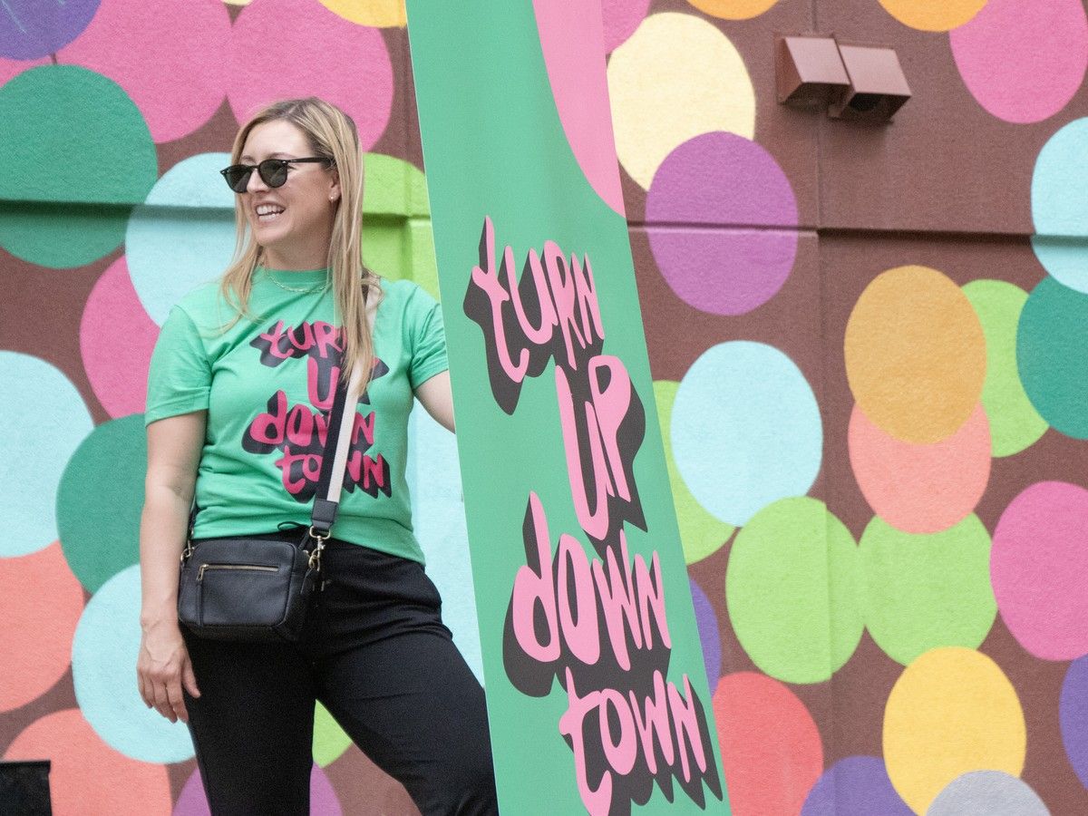 Edmonton launches Turn up Downtown campaign which will include free games, music and fitness classes to draw more traffic to city centre.