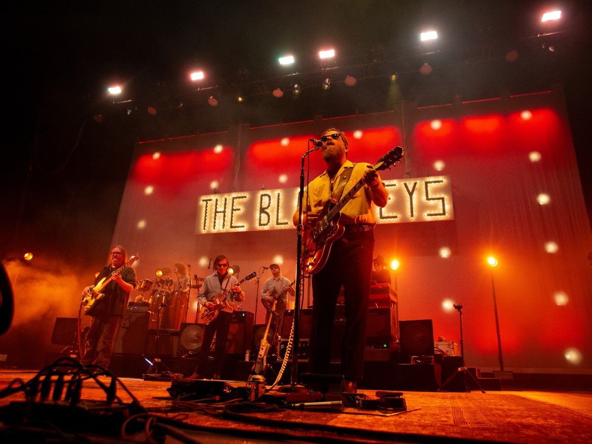 Rockers The Black Keys played an energetic show at Rogers Place on Wednesday night