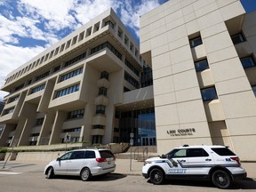 The Edmonton Law Courts, Monday June 8, 2026.