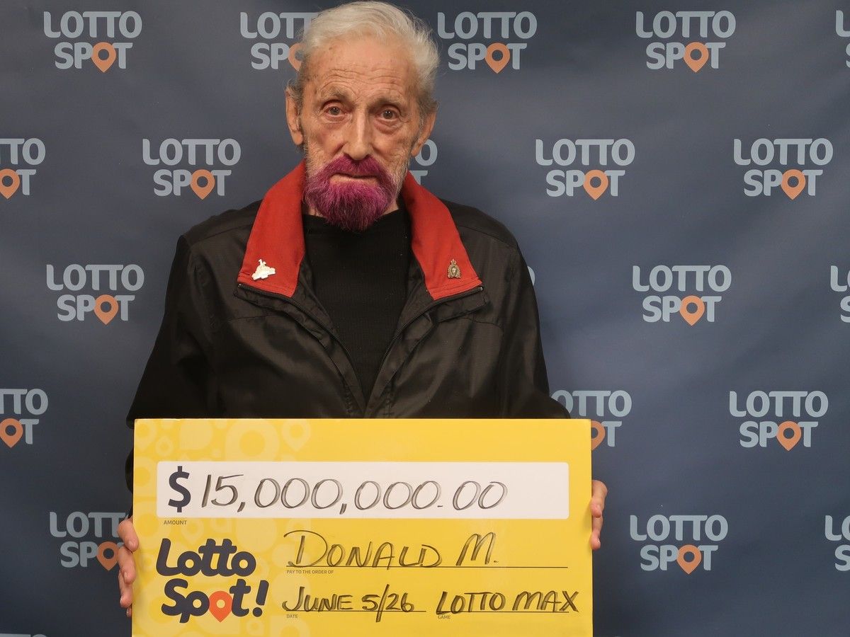 Lacombe man hits it big, wins $15 million Lotto Max jackpot