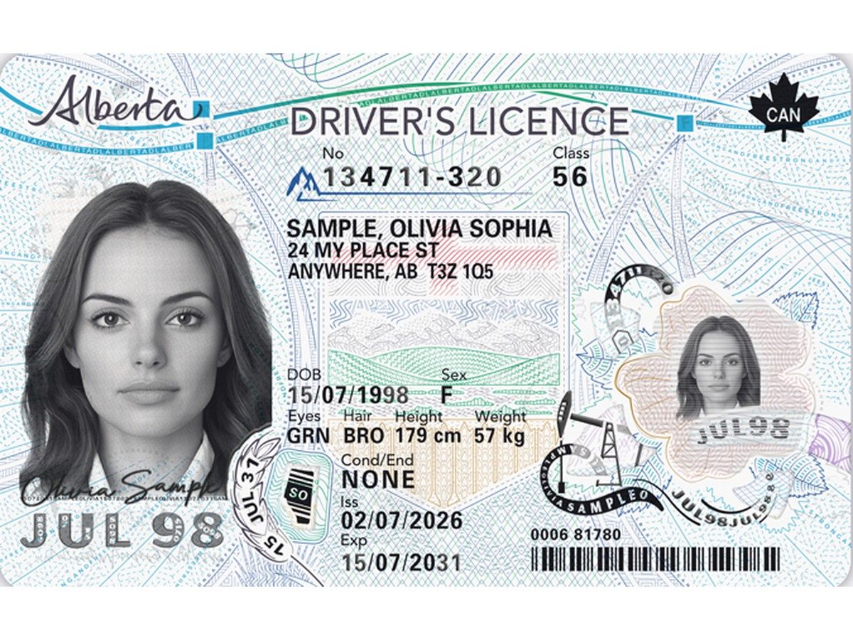 Albertans will be getting new all-in-one driver's licences and ID cards beginning July 2, as promised last year with the passage of Bill 10.
