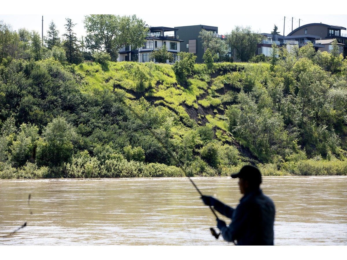 North Saskatchewan river