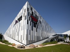 The Telus World of Science has been temporarily closed due to flooding, in Edmonton Thursday July 16, 2026.