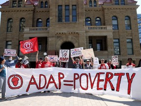 ADAP protest
