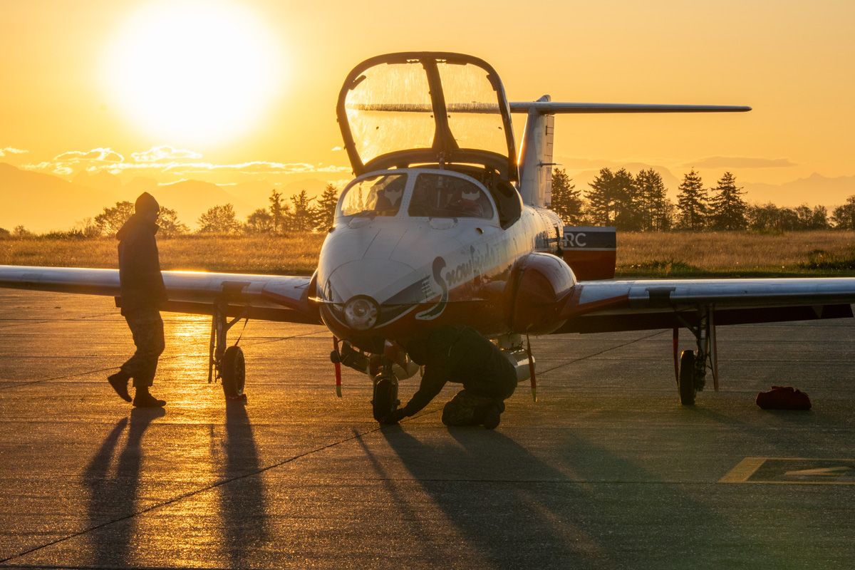 Last chance: Canada's Snowbirds take final flights in Alberta