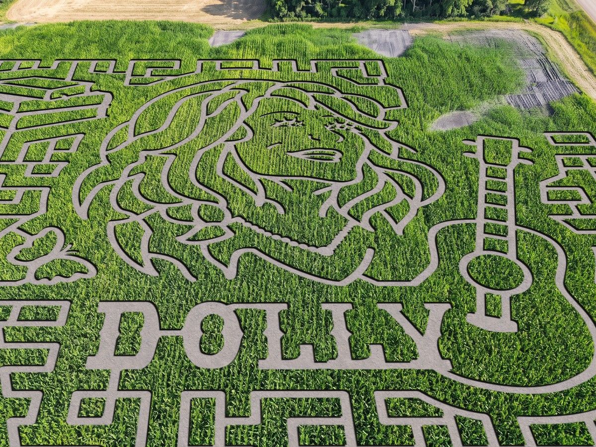 Aww, shucks: Farm east of Edmonton pays tribute to Dolly Parton with corn maze