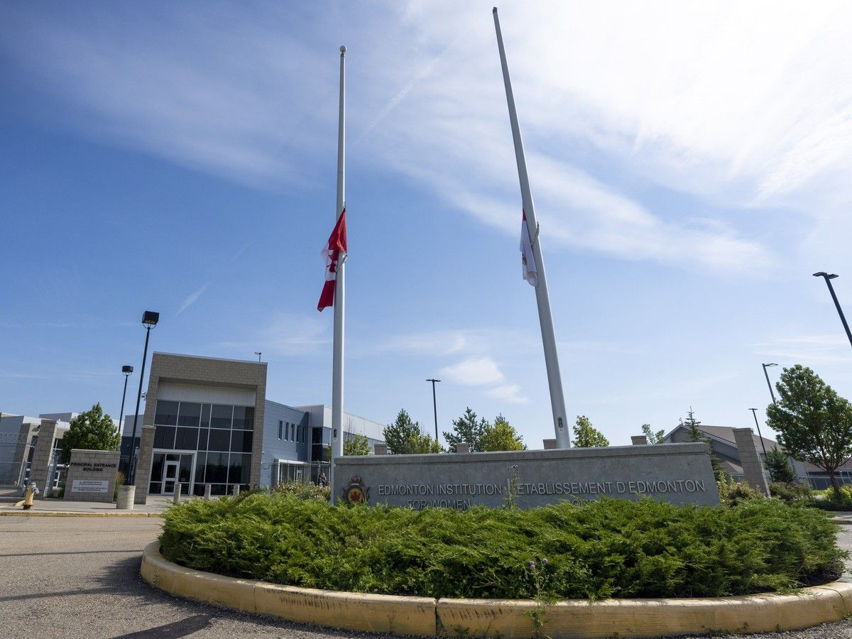 An inmate and two correctional officers are dead after a "tragic accident during a transfer from Edmonton Institution for Women."